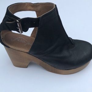 Free People wooden heels size 38